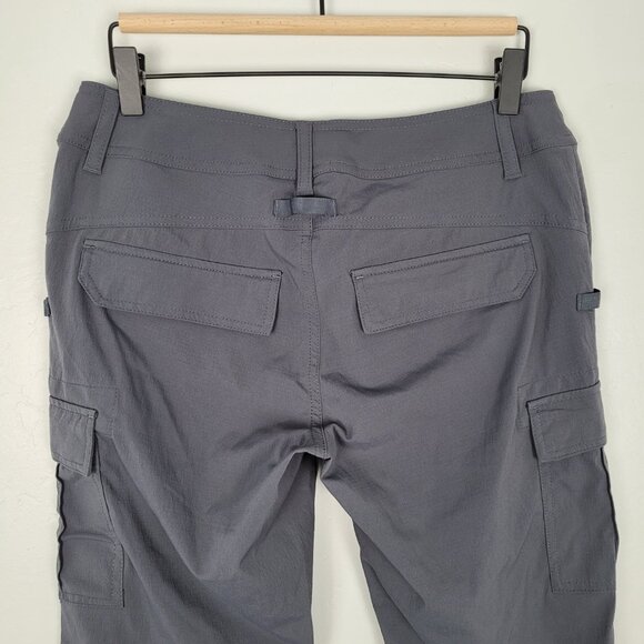 Prana Sage Jogger Ripstop Cargo Pants Stretch Gray Size 2 NWT - Picture 5 of 14
